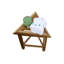 Banc de douche en teck EcoDecors