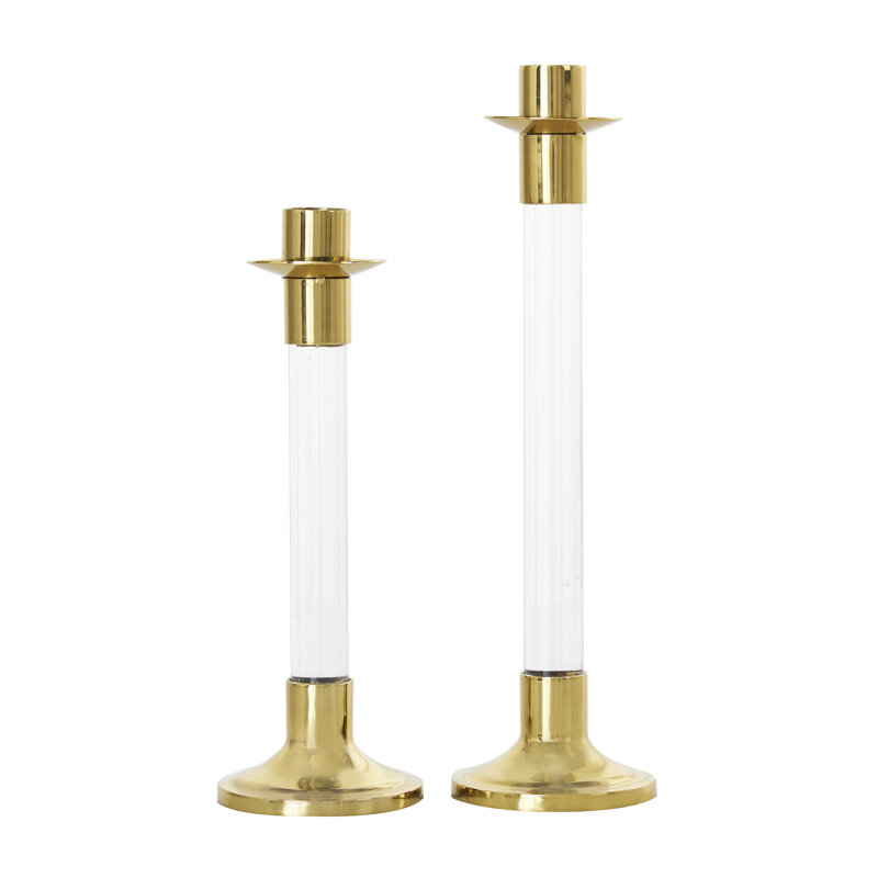 Pilier de table en acier inoxydable H 10,95 po