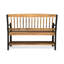 Banc Imperial, banc en bois avec tablette intégrée, finition, hauteur de l'ensemble de 9,25 po aspect classique, bois, poids de 39,07 lb