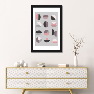 « pastel geometry iv », reproduction d’impression sur toile tendue