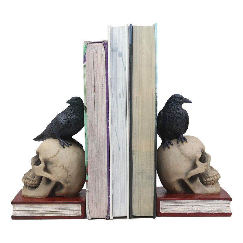 Serre-à-faux présage de squelettes et raven omens