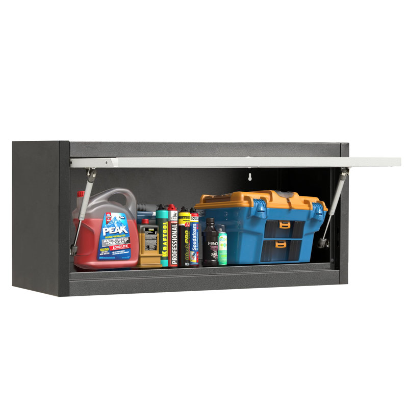 Armoire murale à outils en métal l 31 po x P 12 po avec portes verrouillables 