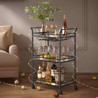 3-Tier Bar Cart by Mercer41
