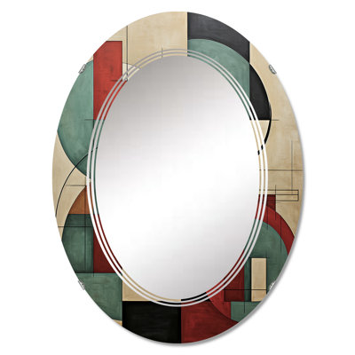 Zhanae Oval Wall Mirror
