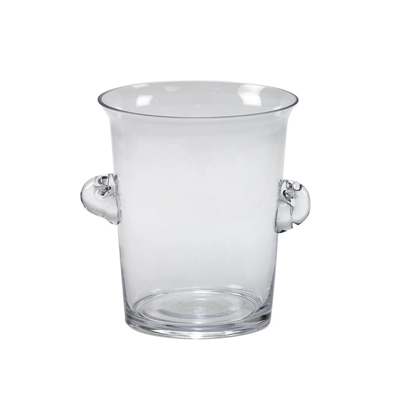 Glass Ice Bucket, Yes