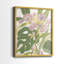 Impression encadrée Brushy Tropical Orchid I-Premium - prête à être accrochée - aucun clou requis - aucun clou requis-483041376-483041375