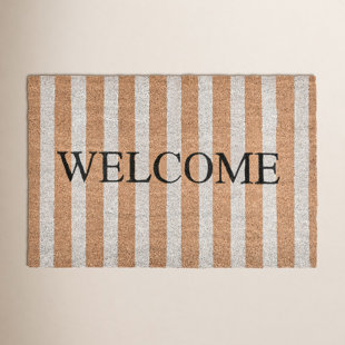 Non-Slip Striped Doormat