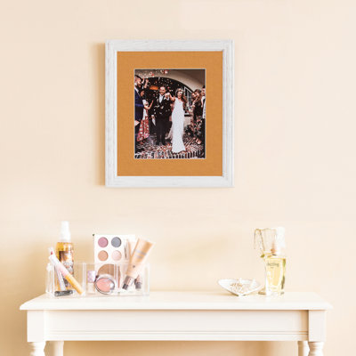 Cadre pour photo simple 14 po x 18 po en bois mat