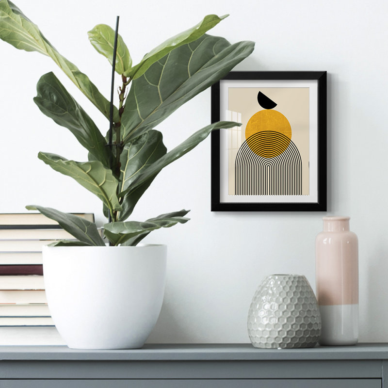Golden Arches -Framed Print, 28.5" H x 20.5" W, Black