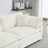 Tomica Mid-Century Modern Sectional Base Sofa with Removable Pillows Solid Wood Frame and Quick Assembly-1314043524-1313637042