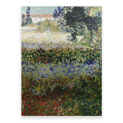 " Garden In Bloom " by Vincent Van Gogh