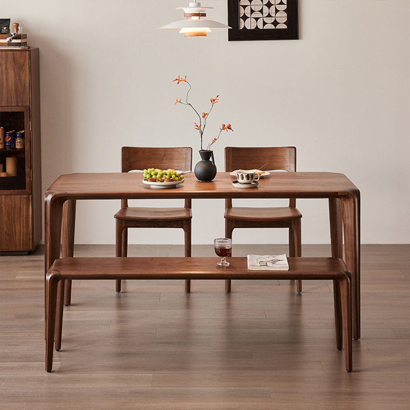 Elegant and functional dining table, 29.52"H x 55.11"L x 31.49"W
