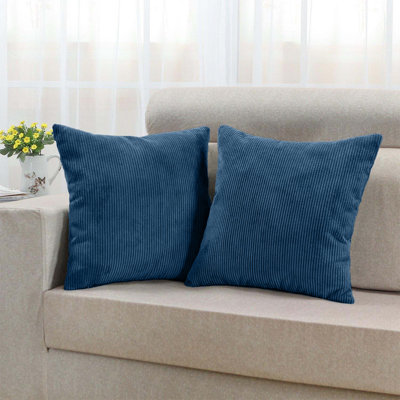 Square Pattern Cushion Cover-(Pack of 2)