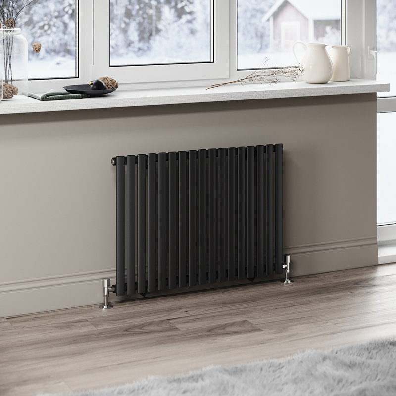 Blau Horizontal Designer Radiator, 60cm H x 89.8cm W x 9cm D