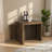 23-118" Mid Century Extendable Wood Dining Tale For 10, Brown Wood Retangular Kitchen Table For Dining Room-1391964151
