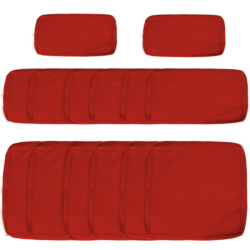 Outdoor Patio Chair Cover, Red