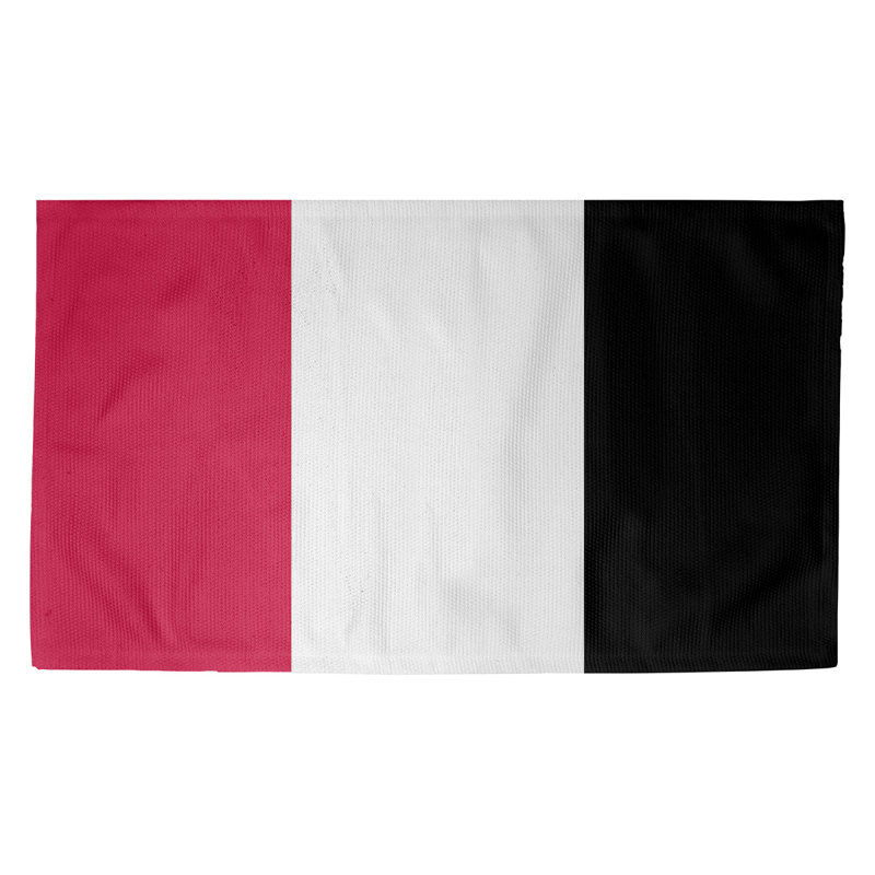 Tapis rouge/noir, Rectangle 7 pi x 5 pi