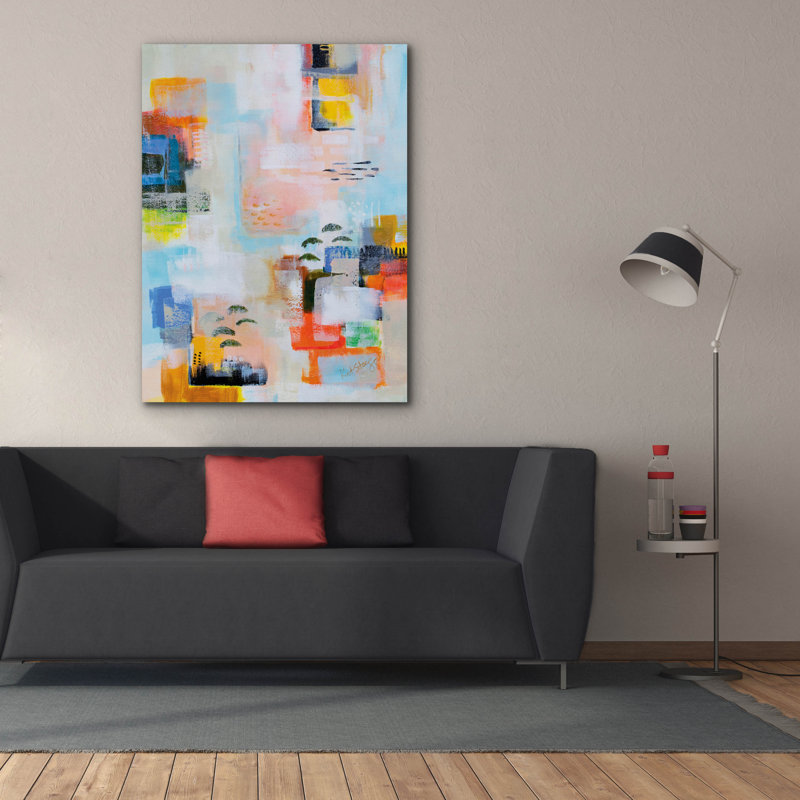  «Room With A View» par Katherine Irvin, art mural sur toile, 40 po x 54 po