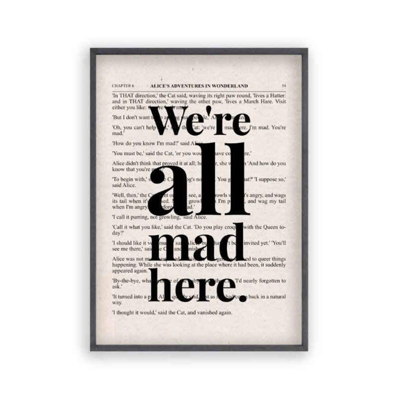 Print, Black Oak Frame, 31 cm H x 22 cm W