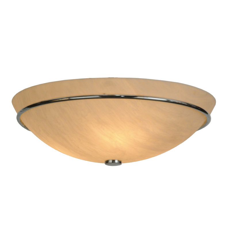Plafonnier encastré 3 lumières 18 po