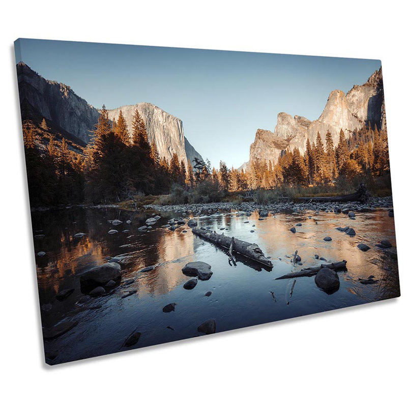 Yosemite National Park - Wrapped Canvas Print, 30.5cm H x 45.7cm W x 2cm D