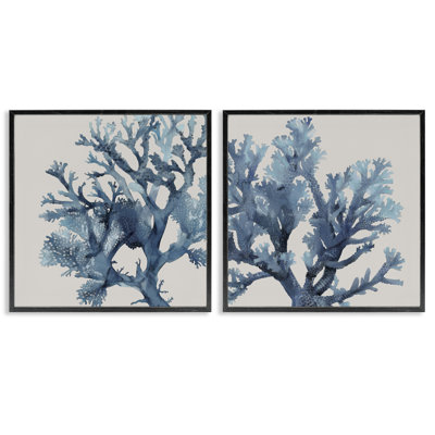 Ensemble de 2 giclées d'art encadrées, par Karen Smith