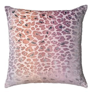 Leopard Square Velvet Pillow