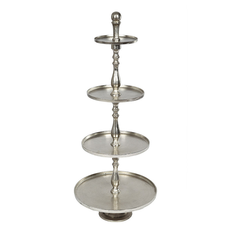 Etagere 4 Steps Silver