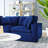 Commix 80" Velvet Square Arm Sofa-121624220