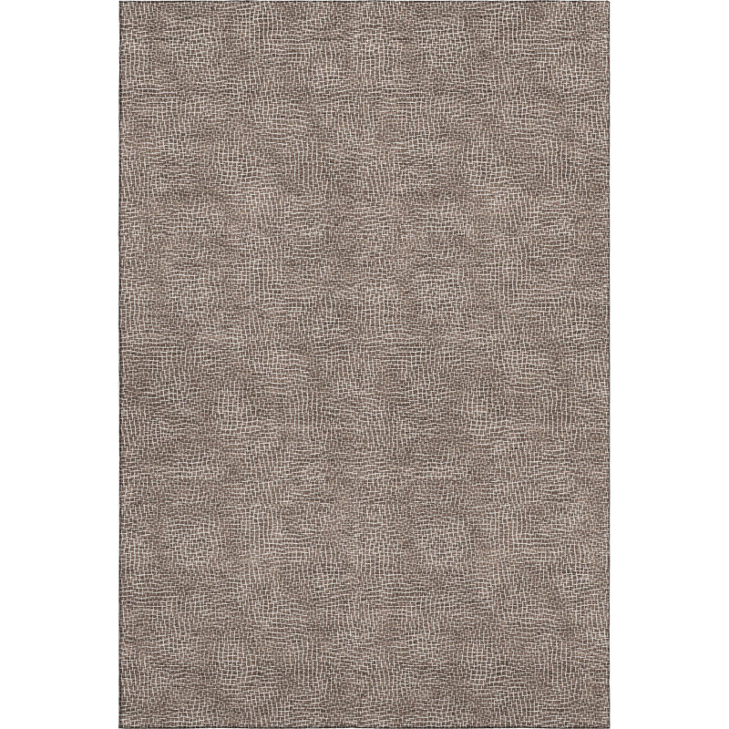 Tapis géométrique de qualité supérieure lavable à la machine Cossette AMF1057, Rectangle 2 pi 6 po x 3 pi 10 po