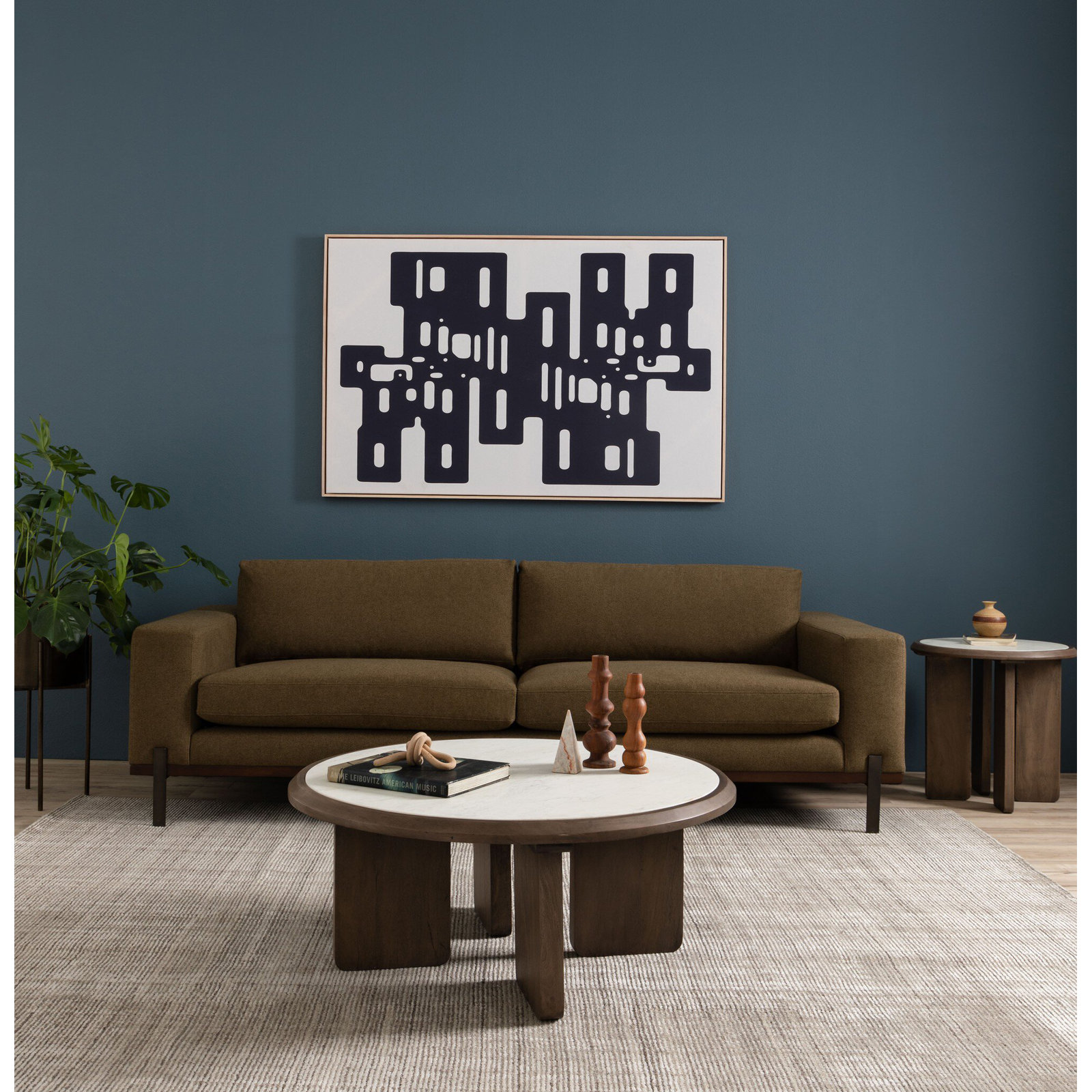 Matias Brown/Cream Rug, Rectangle 12' x 15', Brown/Cream