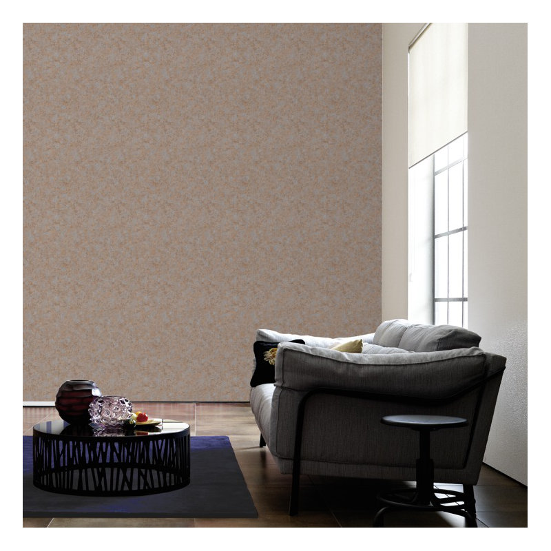 Nobile 10.05m x 53cm 3D Embossed Wallpaper, Beige / Brown