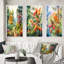 «Pine Tree Autumn Symphony», 3 pièces sur toile-1775134823-1775134818