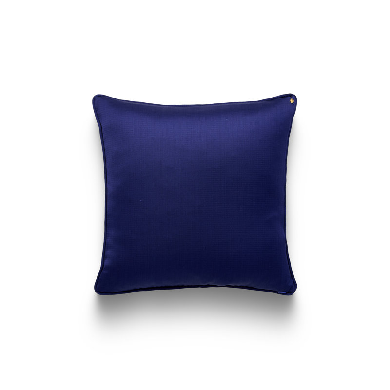 Zeugma Twin Horse Printed Silk Pillow