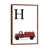 Classic Brown Wood Framed