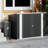 6 ft. W x 3 ft. D Metal Lean-to Garbage Shed