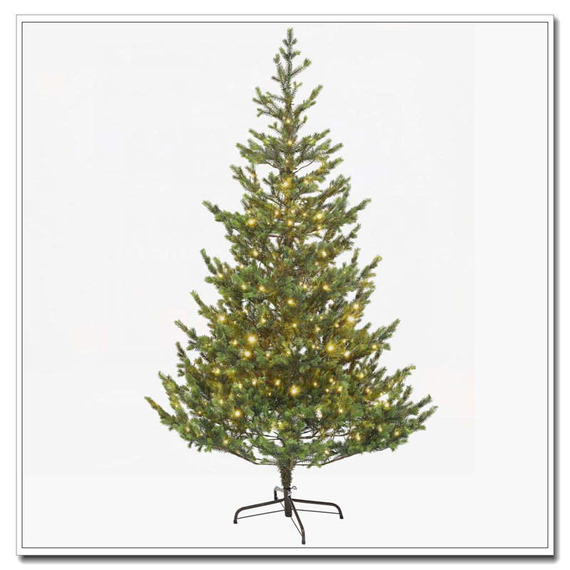 Arbre de Noël artificiel 6 pi, H 6,4 pi
