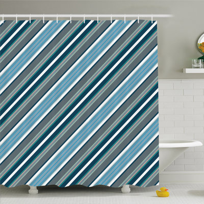 Jakarie Shower Curtain with Hooks Included