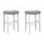 Tabouret de bar et de comptoir rembourré Jameson-376780850-376780835