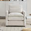 Fauteuil simple surdimensionné rembourré-590446409