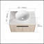Meuble-lavabo flottant 29,5 po avec lavabo en céramique et armoire d'appoint 29,5 po-993973993