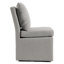 Chaise d'appoint à roulettes Wrentham Burney-1151694470