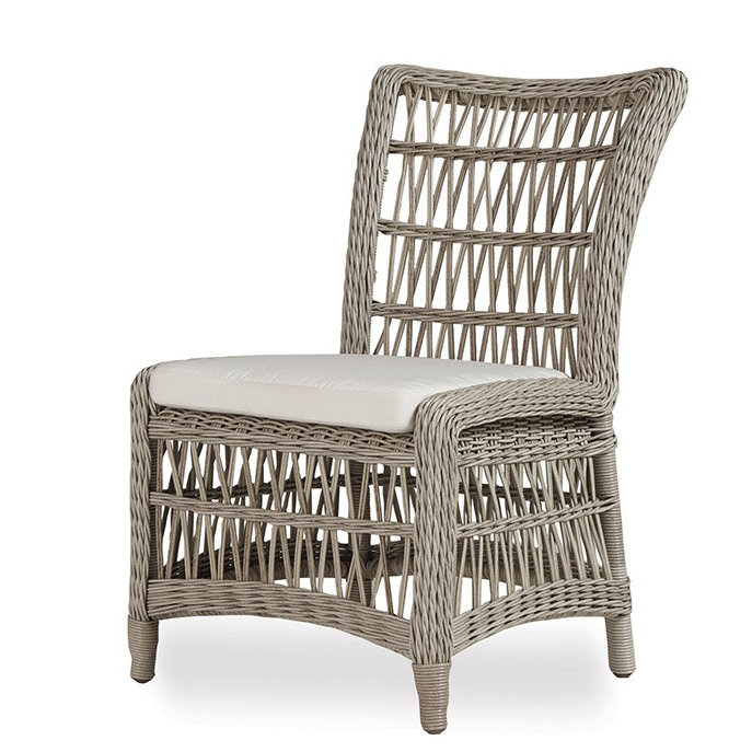 Mackinac Outdoor Dining Side Chair, Callen Pearl