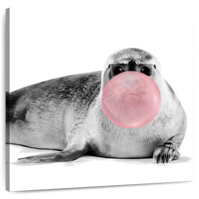 Bubble Gum Baby Seal