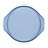 Farberware Easy Solutions Nonstick Bakeware Round Cake Pan, 9 Inch, Blue