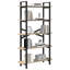 100cm W Steel Etagere Bookcase-530705019-530705022