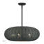Lustre suspendu noir 5 lumières Albrechtice