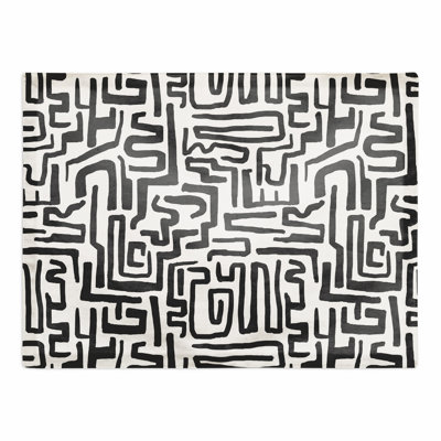 Cotton Abstract Rectangle Placemat