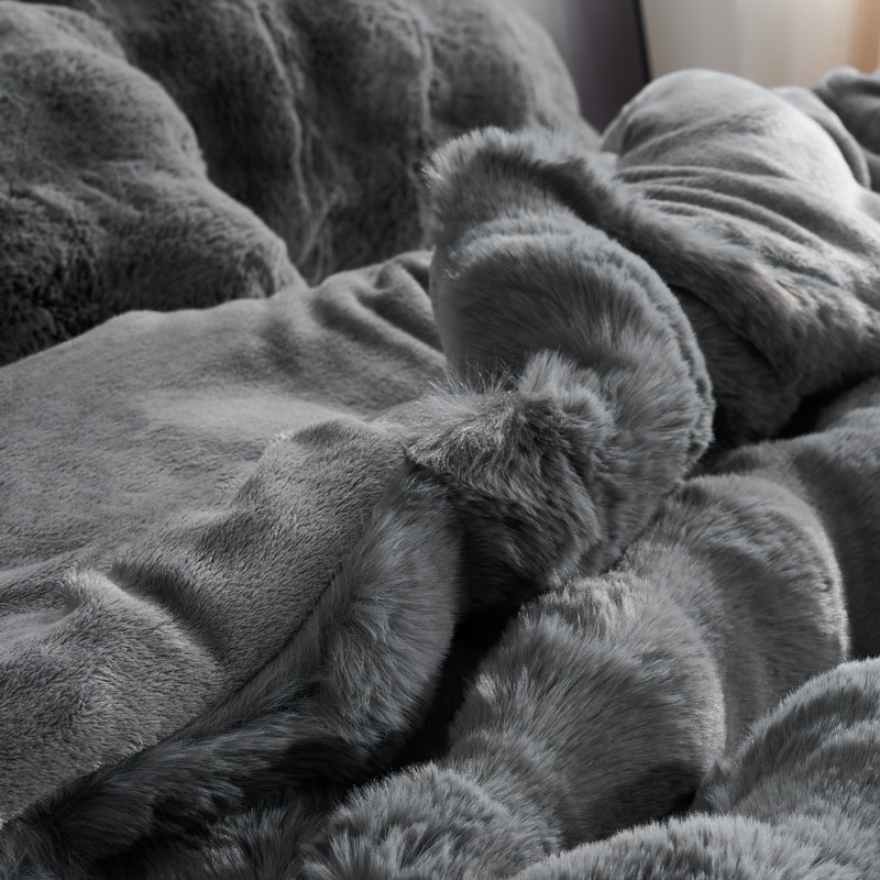 Snowball® Giant - Coma Inducer® Oversized King Comforter Set - Titanium, Gray, King Comforter + 2 King Shams