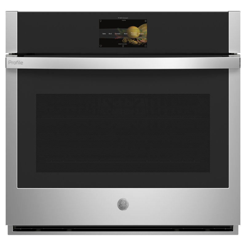 29.75" Self-Cleaning Convection Electric Single Wall Oven with Air Fry Capabilities, Stainless Steel